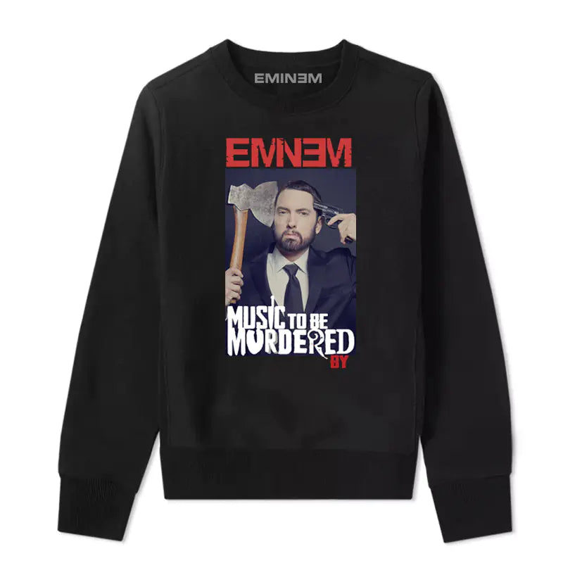 Eminem Oversized Long Sleeve Hoodie for Men