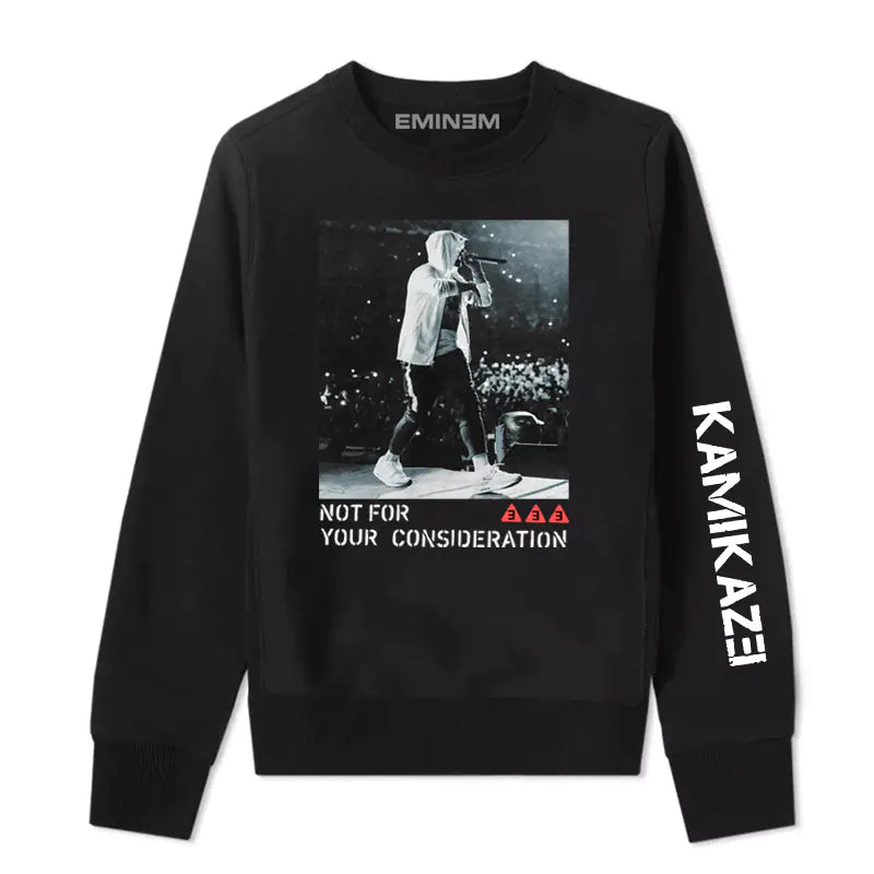 Eminem Oversized Long Sleeve Hoodie for Men
