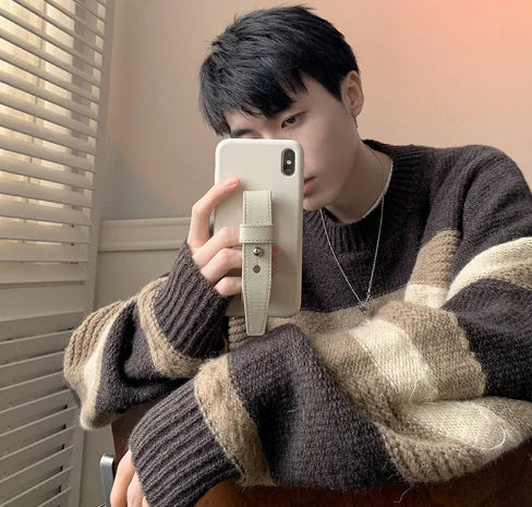 Men's Relaxed Slouchy Streetwear Sweater