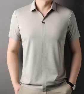 Men's Relaxed Fit Short Sleeve Polo Shirt