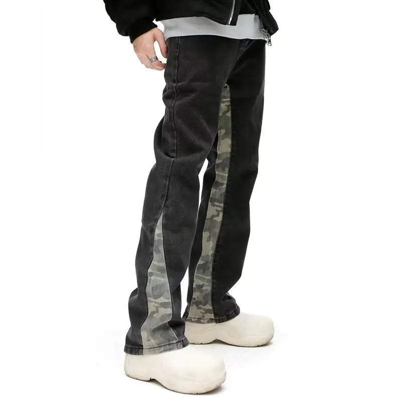 Men’s Camouflage Jeans – Streetwear Denim