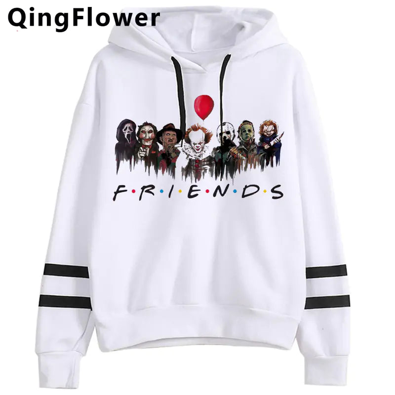 Unisex Anime Graphic Hoodie - Harajuku Streetwear