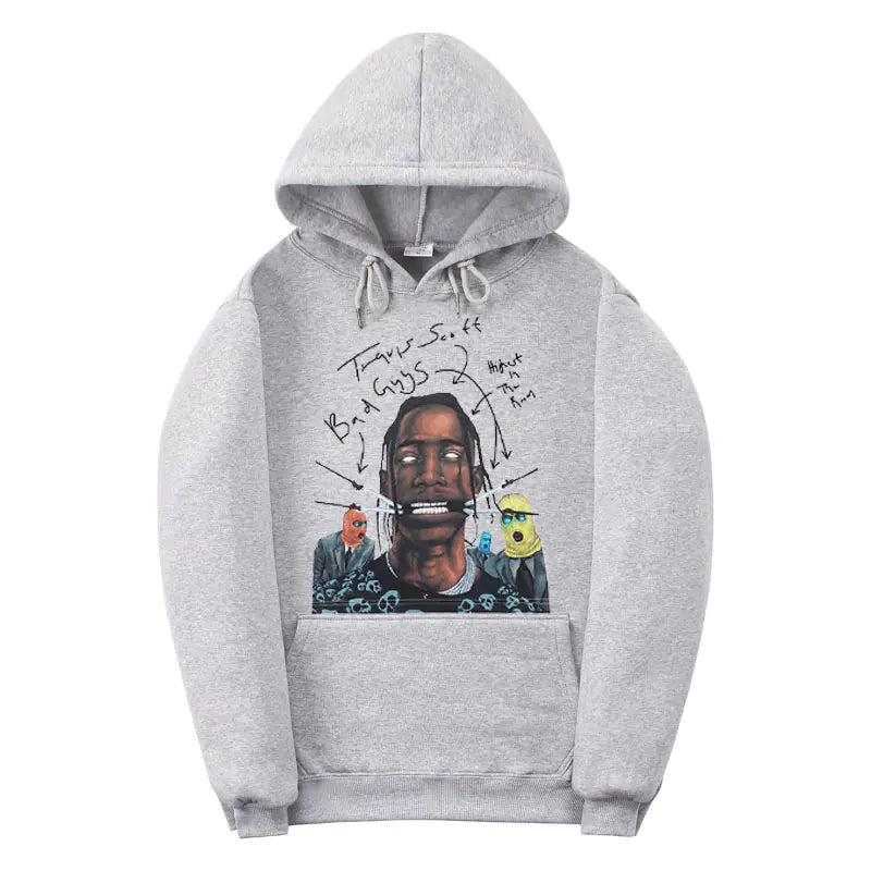 Travis Scott Bad Guy Graphic Hoodie for Men and Women