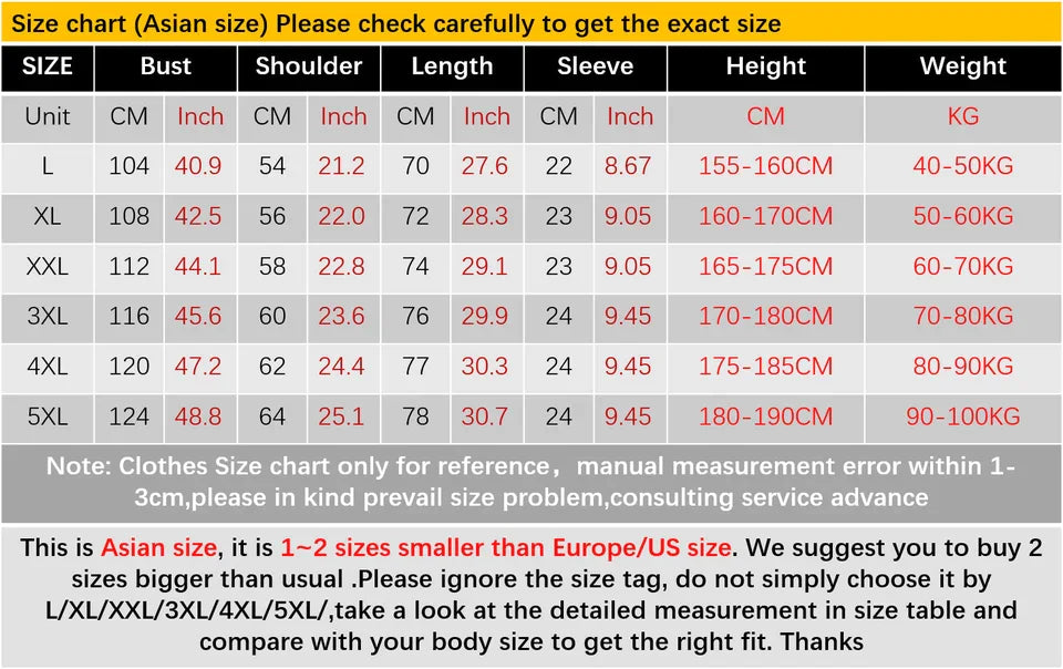 Summer Cartoon American Men's Oversized Cotton T-shirt