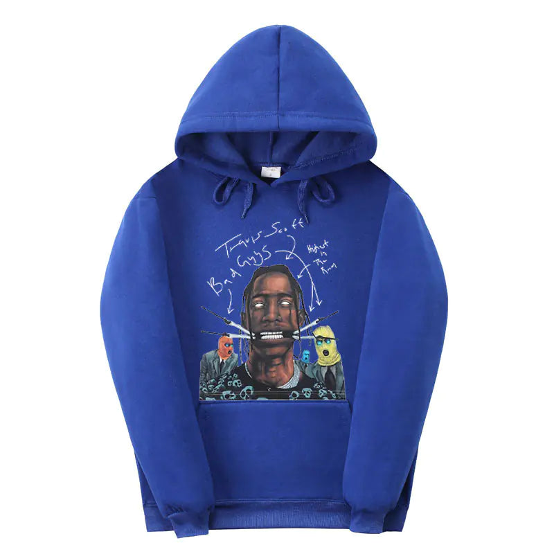 Travis Scott Bad Guy Graphic Hoodie for Men and Women