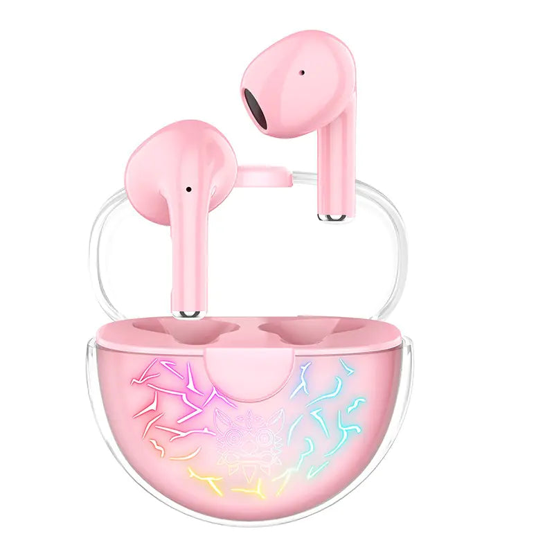 Wireless HiFi Stereo Gaming Earbuds with RGB Light