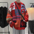 Oversized Thick Knit Sweater – Relaxed Streetwear Style