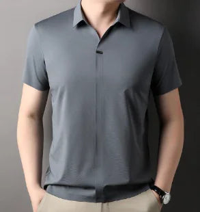 Men's Relaxed Fit Short Sleeve Polo Shirt