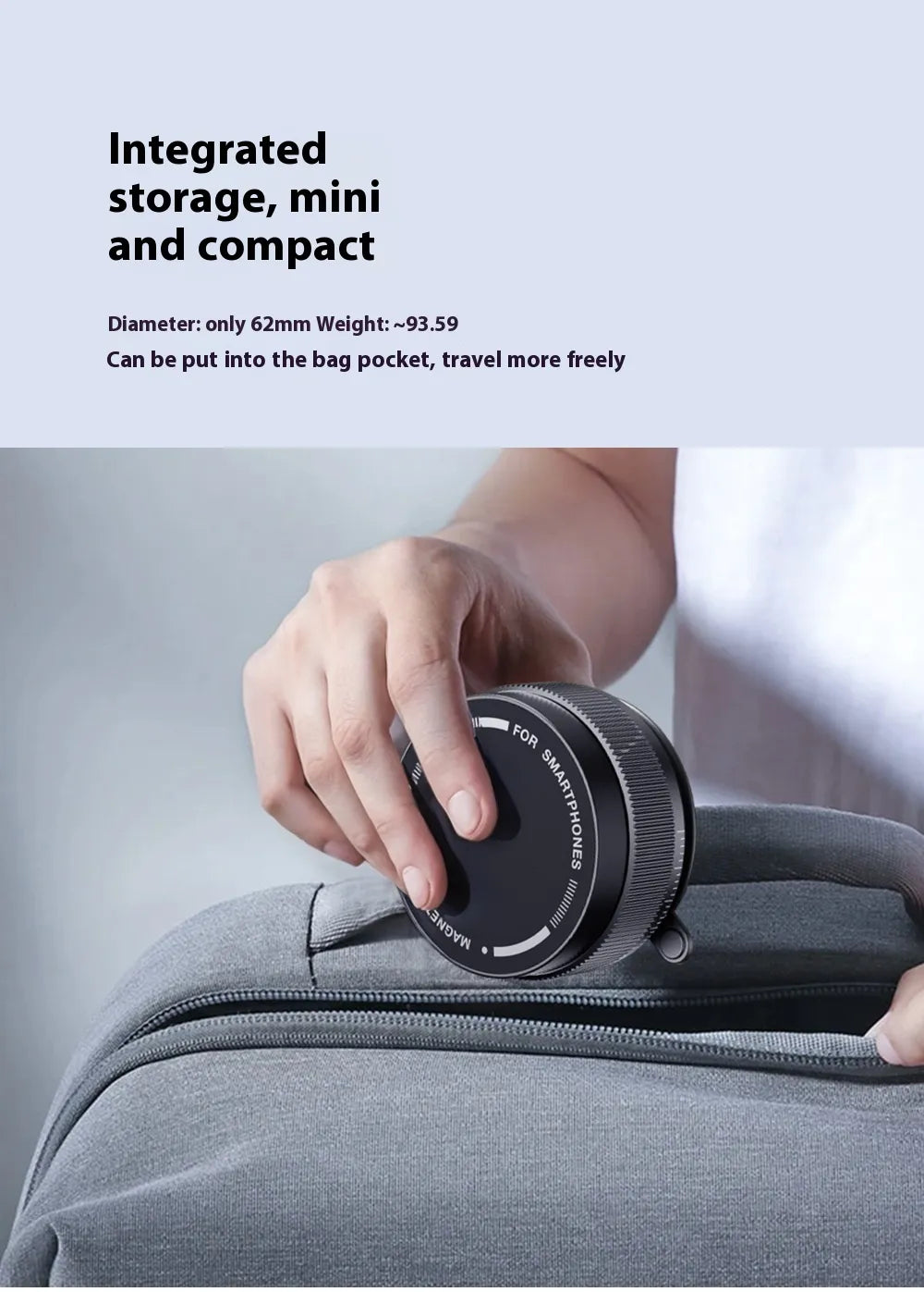 Vacuum Magnetic Phone Holder