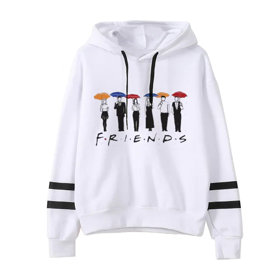 Unisex Anime Graphic Hoodie - Harajuku Streetwear