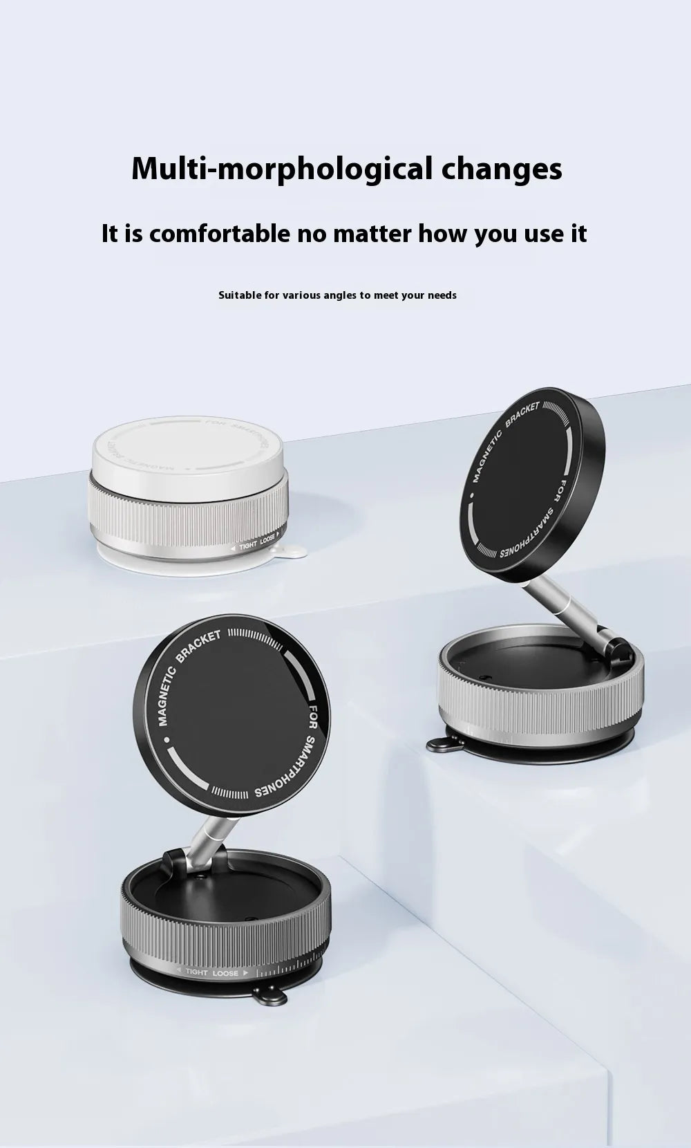 Vacuum Magnetic Phone Holder