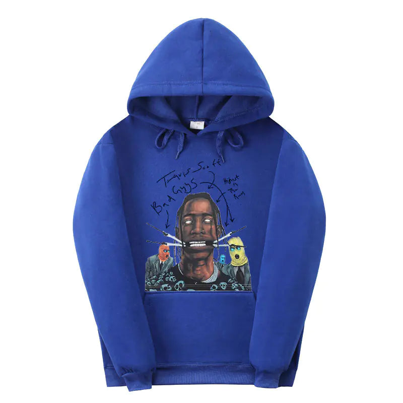Travis Scott Bad Guy Graphic Hoodie for Men and Women