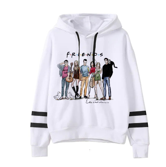 Unisex Anime Graphic Hoodie - Harajuku Streetwear