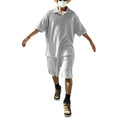 Men’s Cozy Towel Fabric Two-Piece Lounge Set