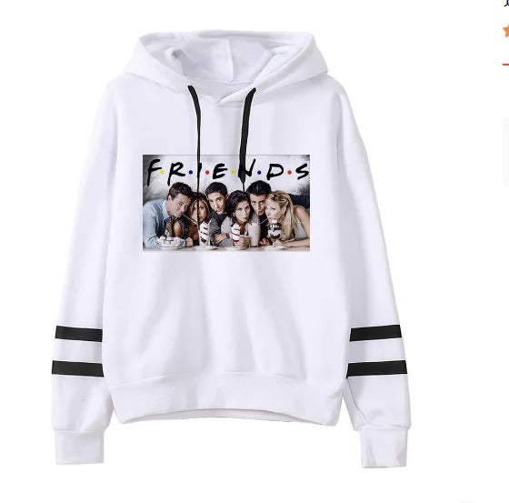 Unisex Anime Graphic Hoodie - Harajuku Streetwear