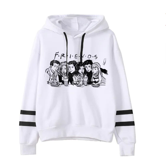 Unisex Anime Graphic Hoodie - Harajuku Streetwear