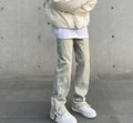 Men's Relaxed Fit Vintage Wash Zipper Jeans | Irishwrld Brand