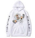 Unisex Korean Style Graphic Hoodie (One Piece)