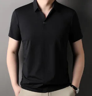 Men's Relaxed Fit Short Sleeve Polo Shirt