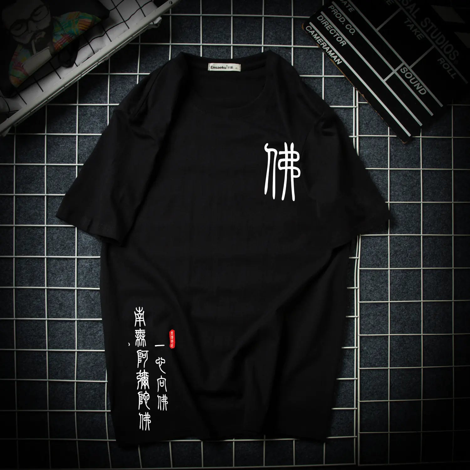 Japanese Style Loose Fit Men's Streetwear T-Shirt