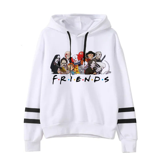 Unisex Anime Graphic Hoodie - Harajuku Streetwear