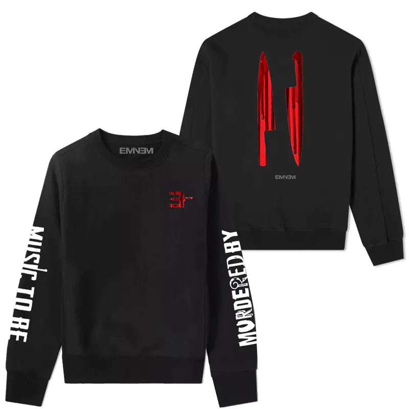 Eminem Oversized Long Sleeve Hoodie for Men