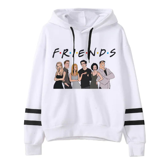 Unisex Anime Graphic Hoodie - Harajuku Streetwear